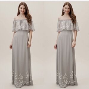 New BHLDN Brittany Dress Fog color